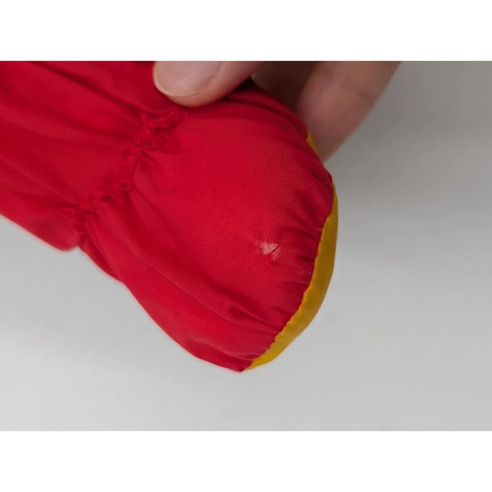 Playskool Water Pets Red Puppy Dog Duck‎ Bath Tub Toy Parachute Nylon 1988 VTG
